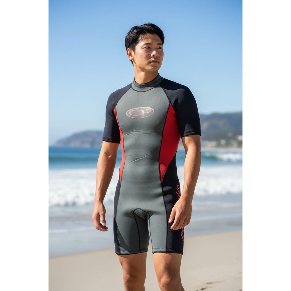Ocean Pacific OP Men's Short Shorty WetSuit size Medium